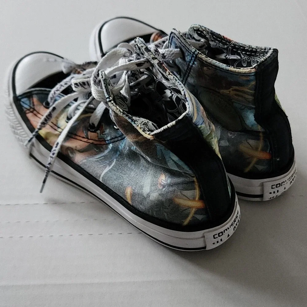 Converse Justice League Superman Batman Chuck Taylor All-Star High Youth Size 1